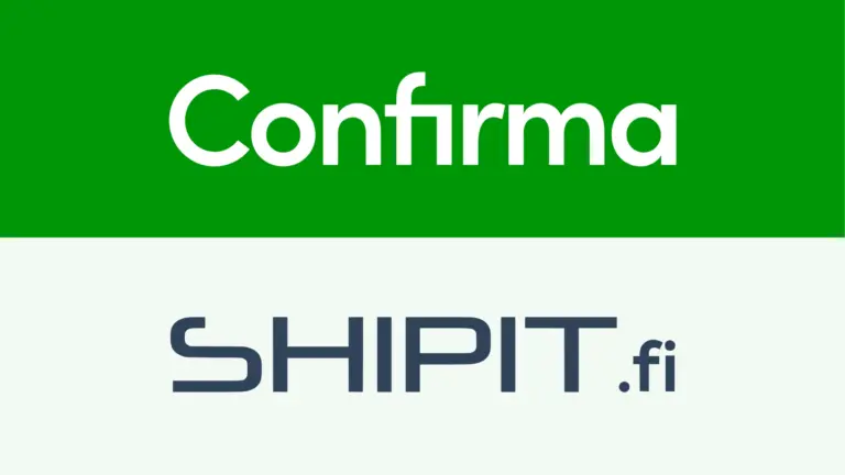 Confirma aloittaa yhteistyön Shipit-logistiikkapalvelun kanssa