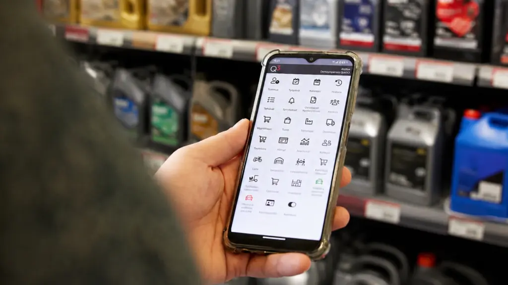 Reservdelslager och mobilapp för maskinverkstäder – Quick3 verkstadsprogram